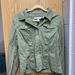 Green coverup jacket